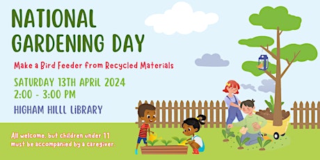 National gardening day @ Higham Hill library