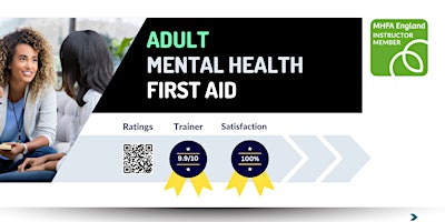 Primaire afbeelding van Mental Health First Aid: Adult (with 3- year benefits package)