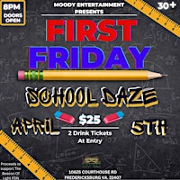 Primaire afbeelding van First Friday “School Daze”