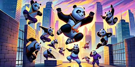 Kung Fu Panda (Martial Arts, Parkour & Obstacle Courses) for age 7+