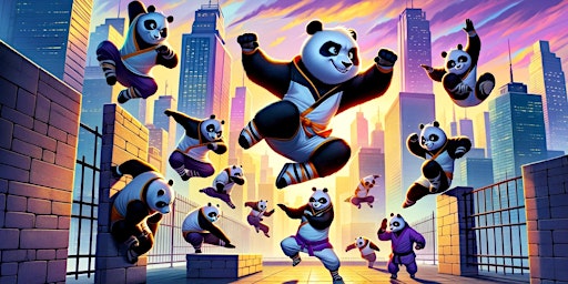 Image principale de Kung Fu Panda (Martial Arts, Parkour & Obstacle Courses) for age 7+