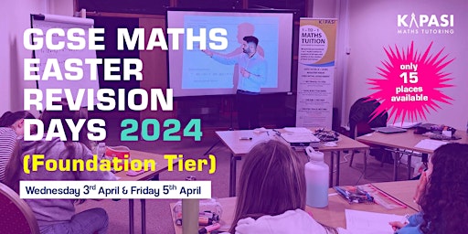 Primaire afbeelding van GCSE Maths Easter Revision Days 2024 (Foundation Tier)