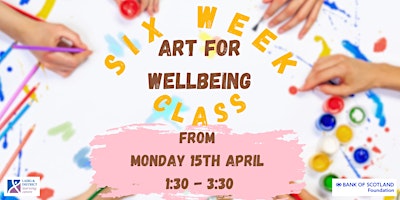 6 Week Art for Wellbeing – with Anne Little