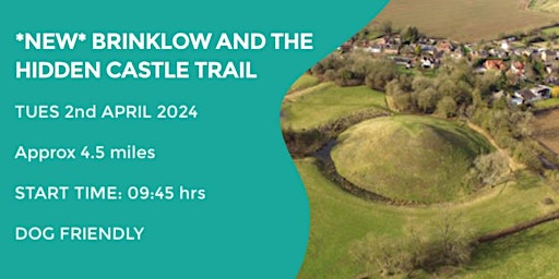 Primaire afbeelding van BRINKLOW SPOT THE CASTLE CIRCULAR TRAIL | 4.5 MILES | MODERATE | RUGBY