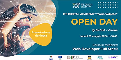 Immagine principale di ITS Digital Academy OPEN DAY 