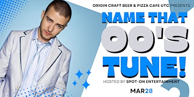 Imagem principal de Name That 00's Tune! Music Trivia hosted by Spot-On Entertainment