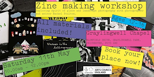 Image principale de Zine Making Workshop  for Young People aged 12 - 16 yrs