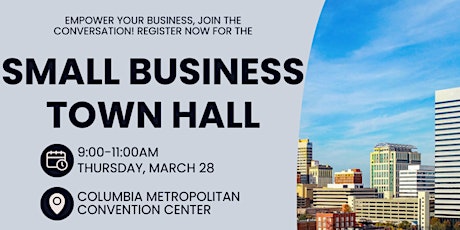 City of Columbia and U.S. Small Business Administration Town Hall