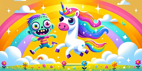 Unicorns vs Zombies for age 4-6 year olds + older siblings