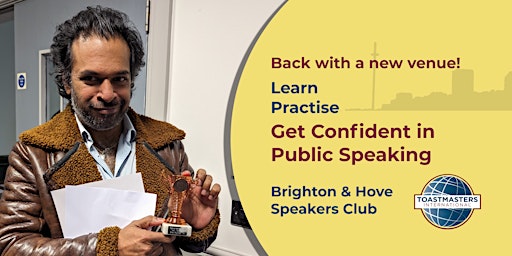 Brighton & Hove Speakers - Learn and Practise Public Speaking (FREE) primary image