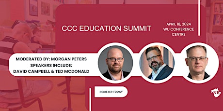 CCC Education Summit: The Role of Community in Our Education System