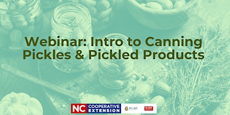 Webinar:  Intro to Pickling