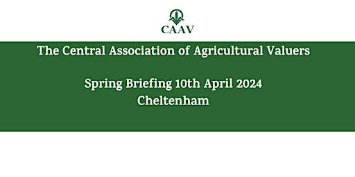 CAAV Spring Briefing - Cheltenham 2024 primary image