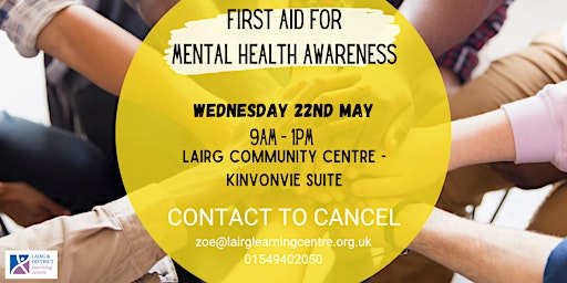 Imagen principal de First Aid for Mental Health Awareness