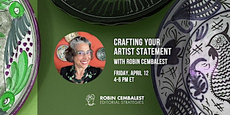 Crafting Your Artist Statement