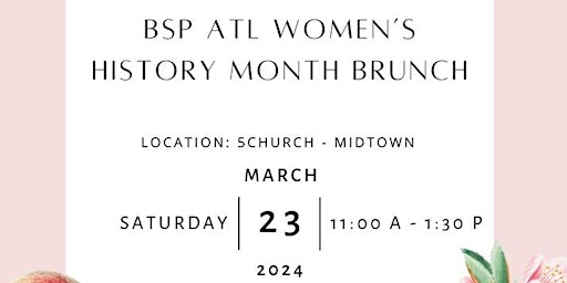 Immagine principale di Women In Sports Brunch by BSP ATL 