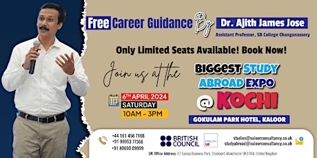 Free Career Guidance session by Dr. Ajith James Jose