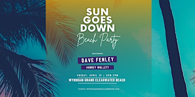 Sun Goes Down Beach Party primary image