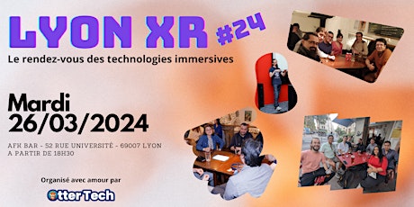 Imagem principal do evento Lyon XR #24 - Apéro