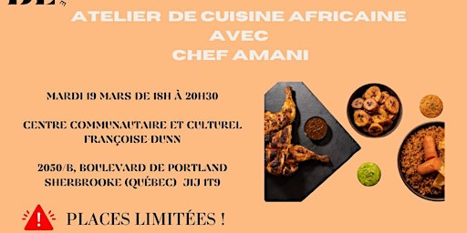 Imagem principal do evento Atelier de cuisine africaine