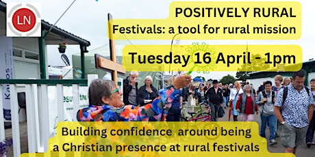 Positively Rural: Festivals-a tool for rural mission