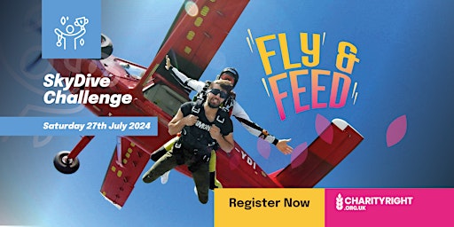 Fly & Feed Skydive Challenge July 2024 primary image