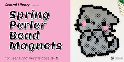 Imagen principal de Teens: Spring Perler Bead Magnets