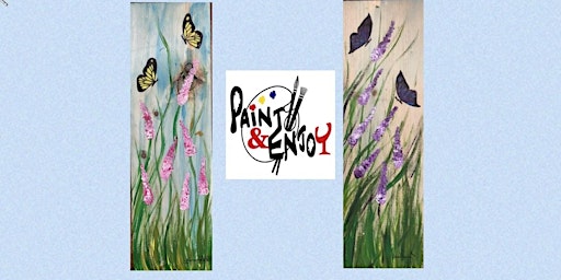 Paint and Enjoy at Eicher Arts Center, Ephrata “Lavender Field”on Wood primary image