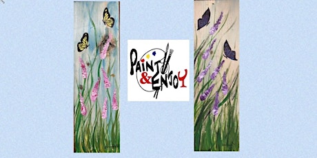 Paint and Enjoy at Eicher Arts Center, Ephrata “Lavender Field”on Wood