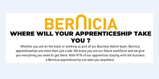 Primaire afbeelding van Bernicia Apprenticeship Information Open Day