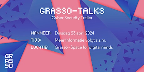 Cyber Security Trailer op locatie bij Grasso