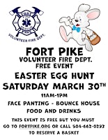 Imagem principal do evento Fort Pike VFD Easter Egg Hunt