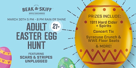 Beak & Skiff Adult (21+) Easter Egg Hunt