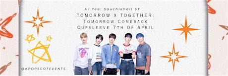 TXT: Minisode Tomorrow Comeback Cupsleeve