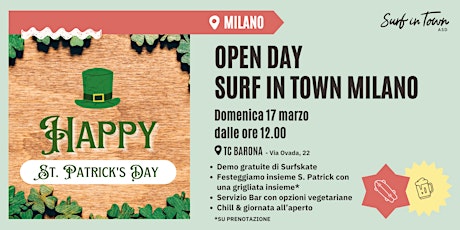 Immagine principale di OPEN DAY SURFSKATE | ST. PATRICK'S DAY 