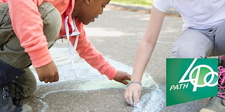 Children’s Chalk Art on PATH400