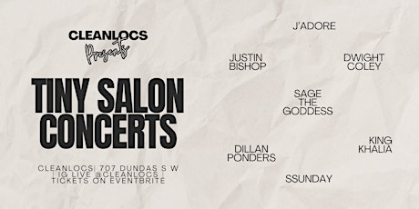 Tiny Salon Concert Series
