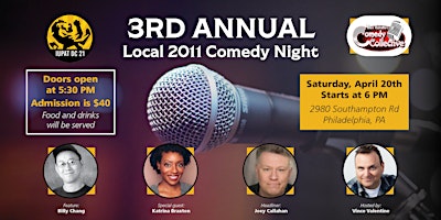Local 2011 Comedy Night primary image