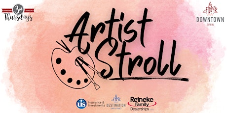 Downtown Tiffin Third Thursday Artist Stroll-Vendor Registration