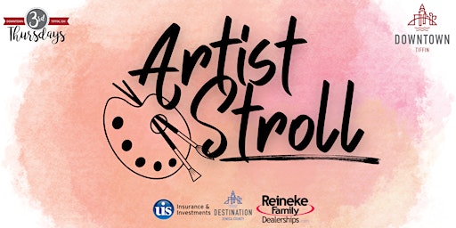 Immagine principale di Downtown Tiffin Third Thursday Artist Stroll-Vendor Registration 