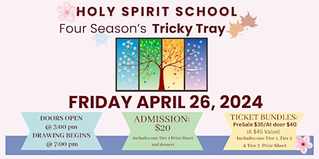 Holy Spirit School Tricky Tray