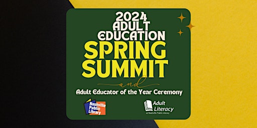 Primaire afbeelding van 2024 Adult Education Spring Summit