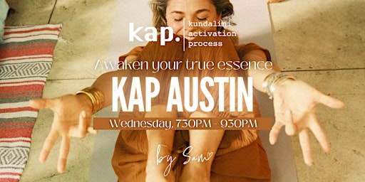 Imagem principal do evento KAP (Kundalini Activation Process): by Sam @ Dharma Yoga East Austin