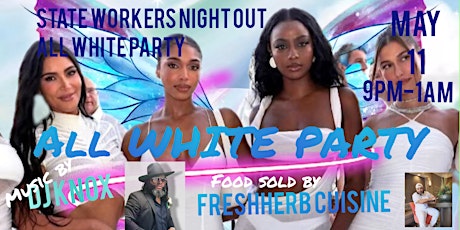 State Employee Night Out All White Party