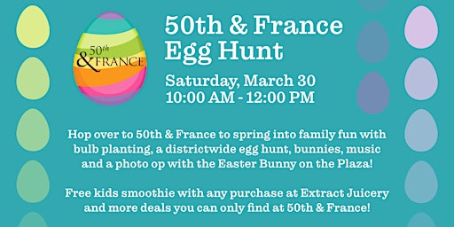 50th & France Egg Hunt primary image