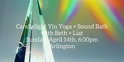 Yin Yoga and Crystal Pyramid + Gong Bath primary image