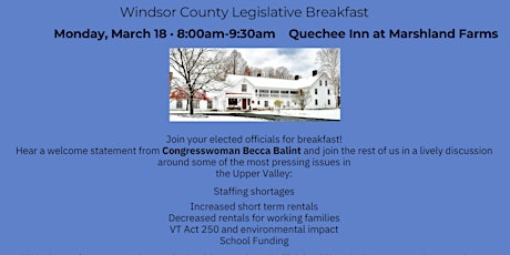 Legislative Breakfast primary image