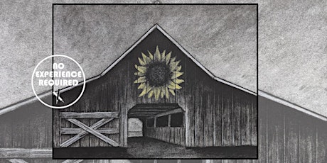 Charcoal Drawing Event "Adorned Barn" in Reedsburg