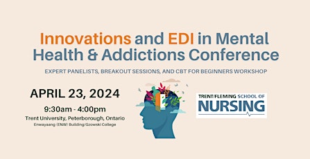 Innovations and EDI in Mental Health & Addictions Conference
