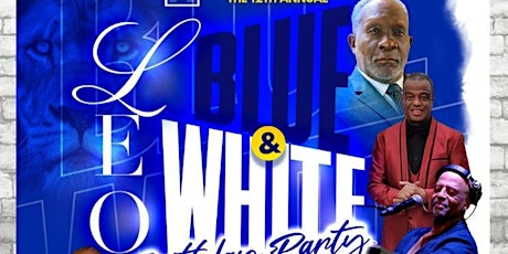 Leo Blue & White Birthday Party